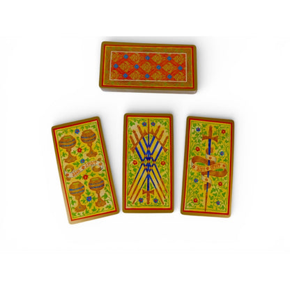 The Golden Tarot Visconti Sforza 78 Card Deck Mary Packard Oracle Divination