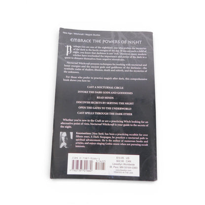 Nocturnal Witchcraft Magick After Dark Konstantinos Occult PB