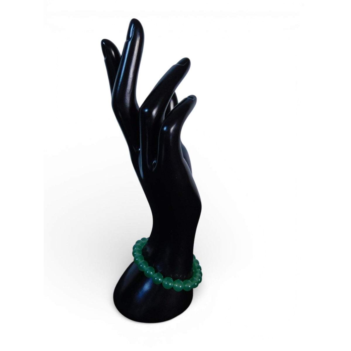 Green Aventurine Healing Bracelet For Balance & Inner Calm Stretchable Beaded Design Promotes Health & Harmony Elegant Gift Idea