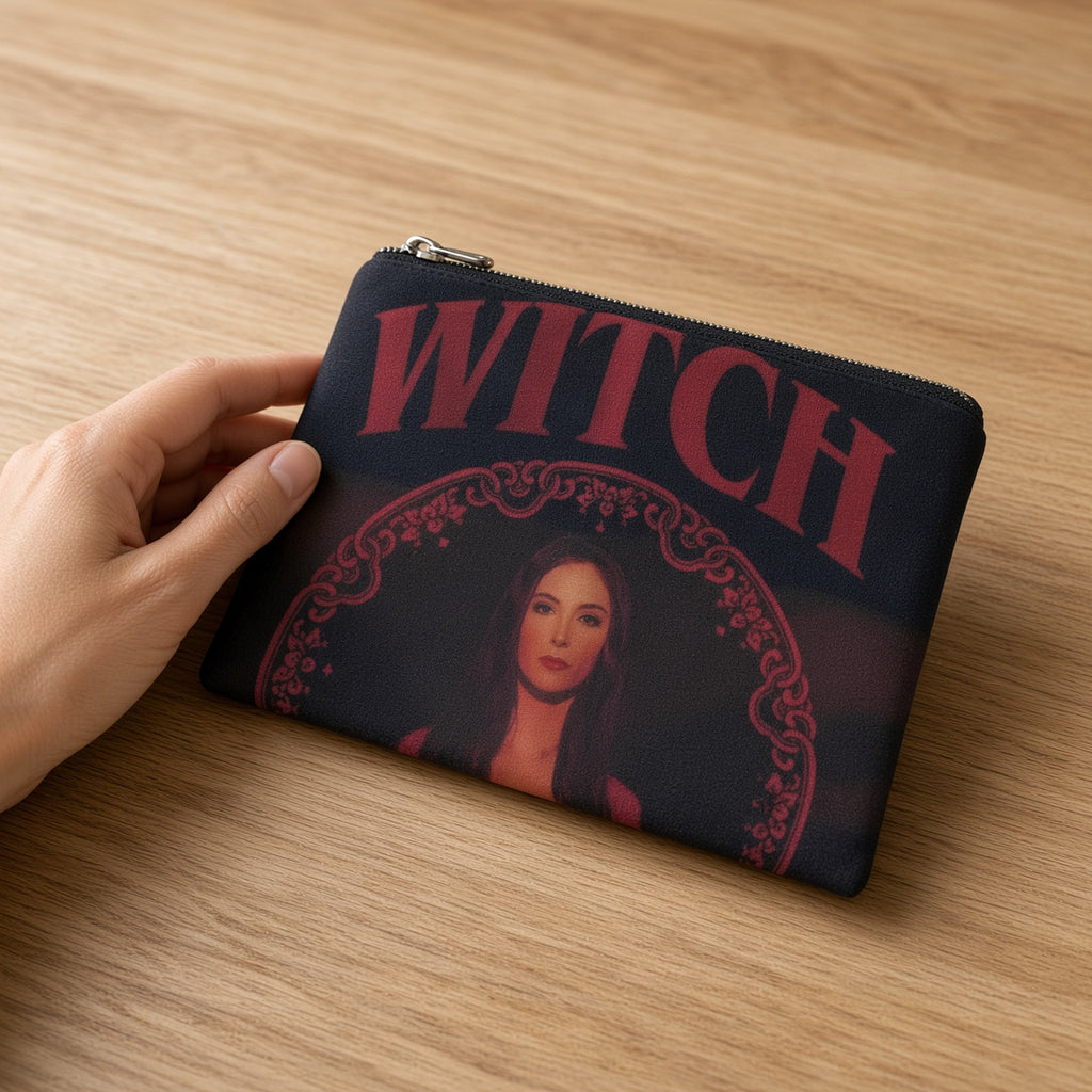 Love Witch Zipper Pouch Small Makeup & Travel Bag
