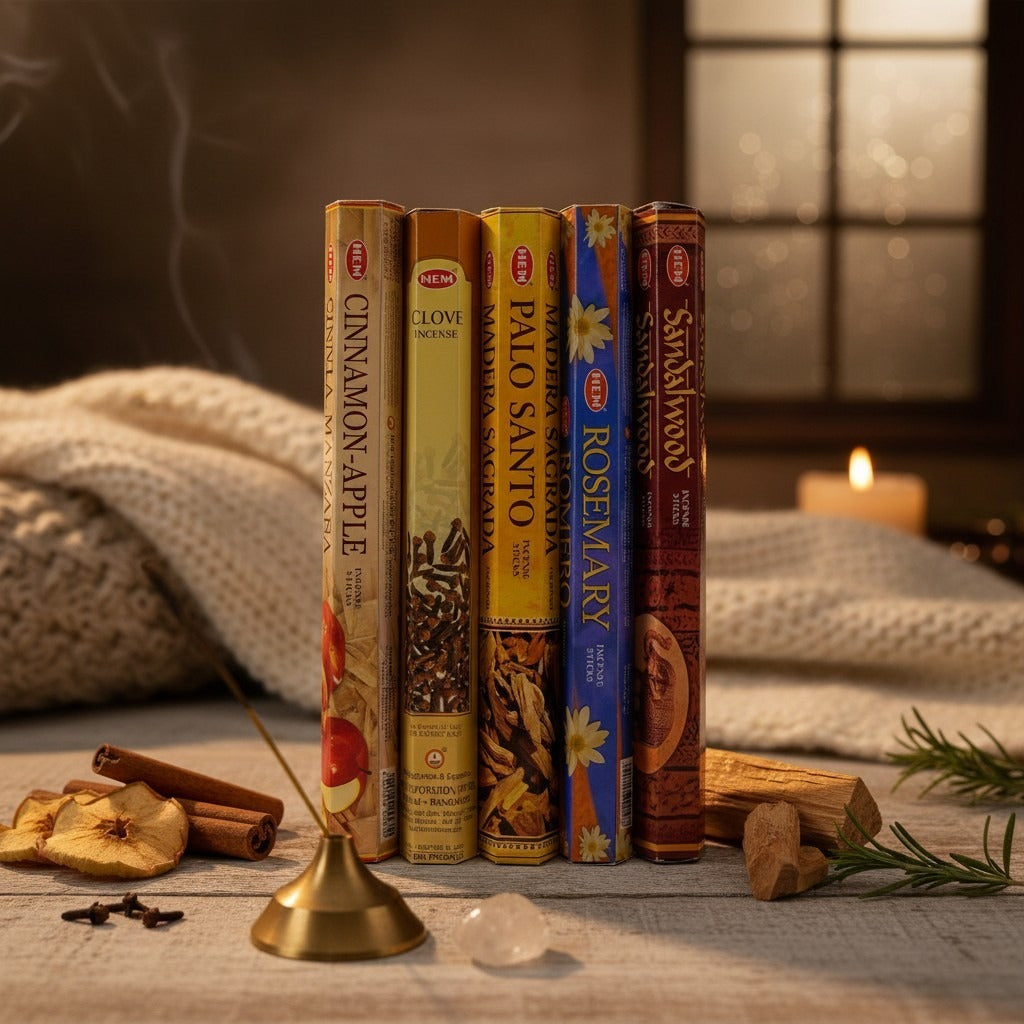 HEM Incense Variety Pack 100 Sticks Mare’s Dark Day Comforts Witches Quest