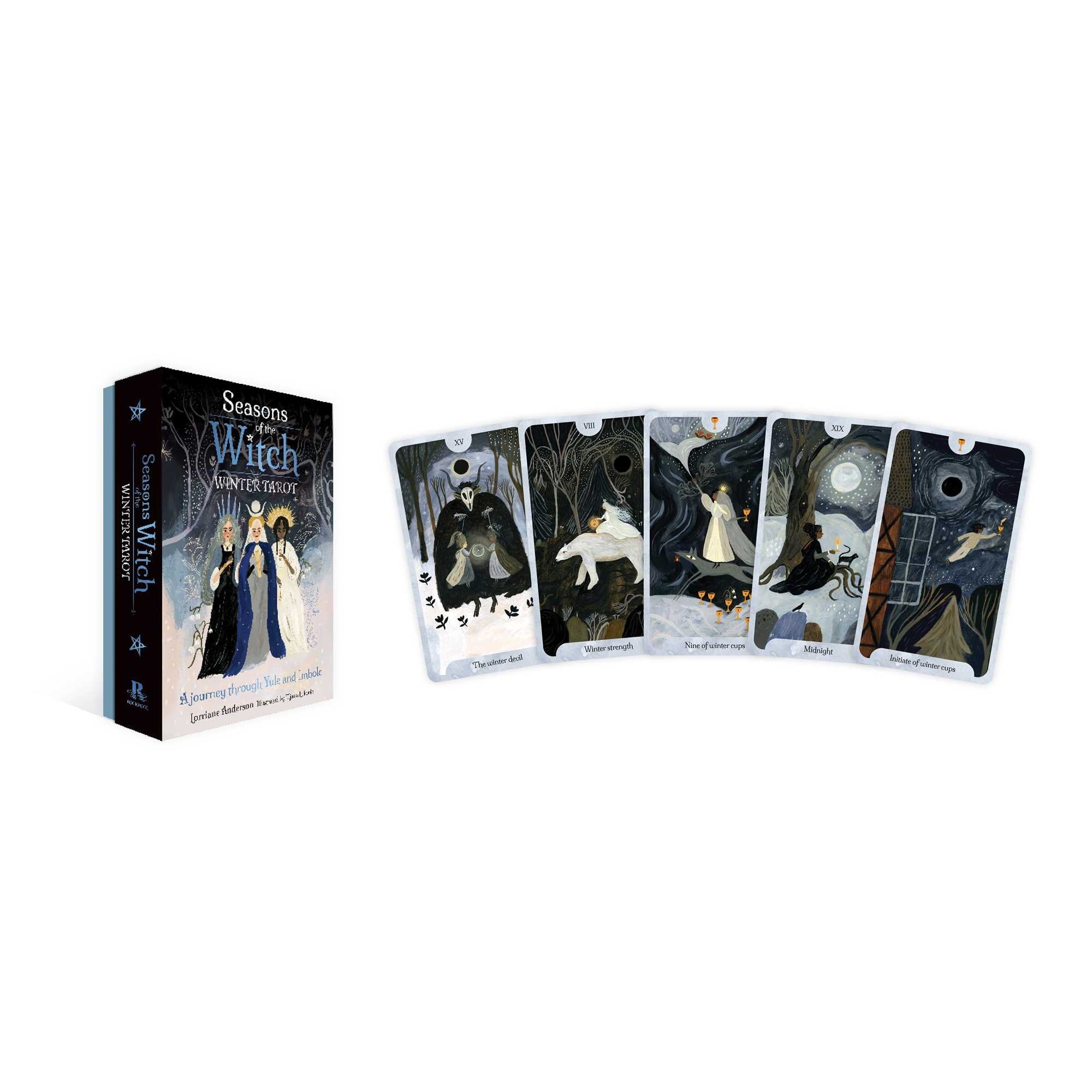 Seasons of the Witch Winter Tarot - Yule & Imbolc - New