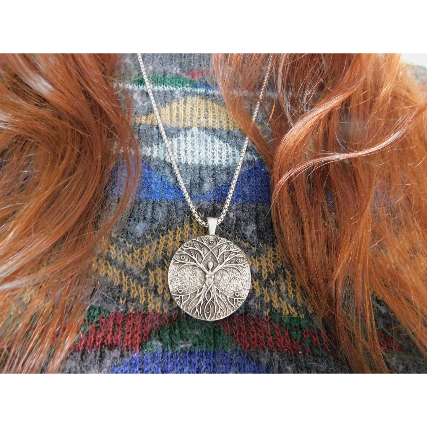 Celtic Tree of Life Pendant Necklace Sacred Symbol Spiritual Amulet