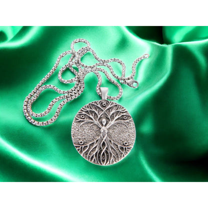 Celtic Tree of Life Pendant Necklace Sacred Symbol Spiritual Amulet