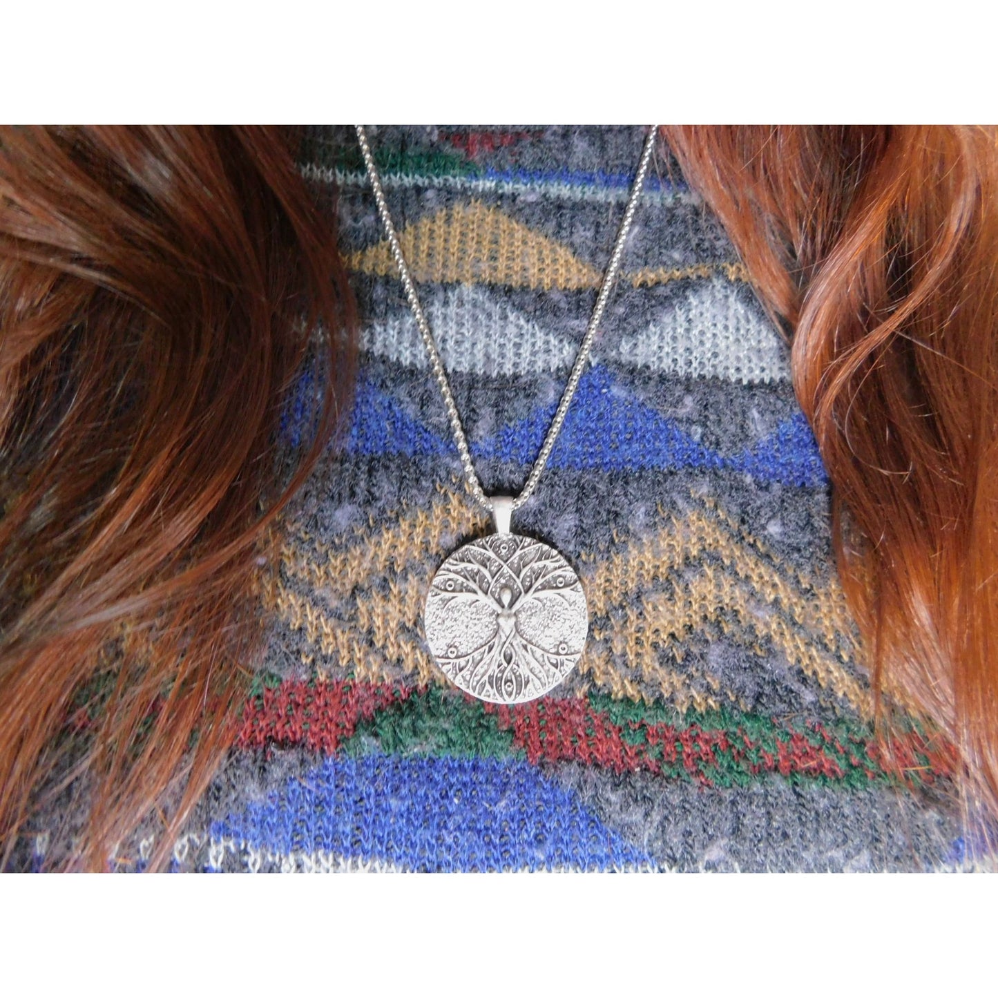 Celtic Tree of Life Pendant Necklace Sacred Symbol Spiritual Amulet