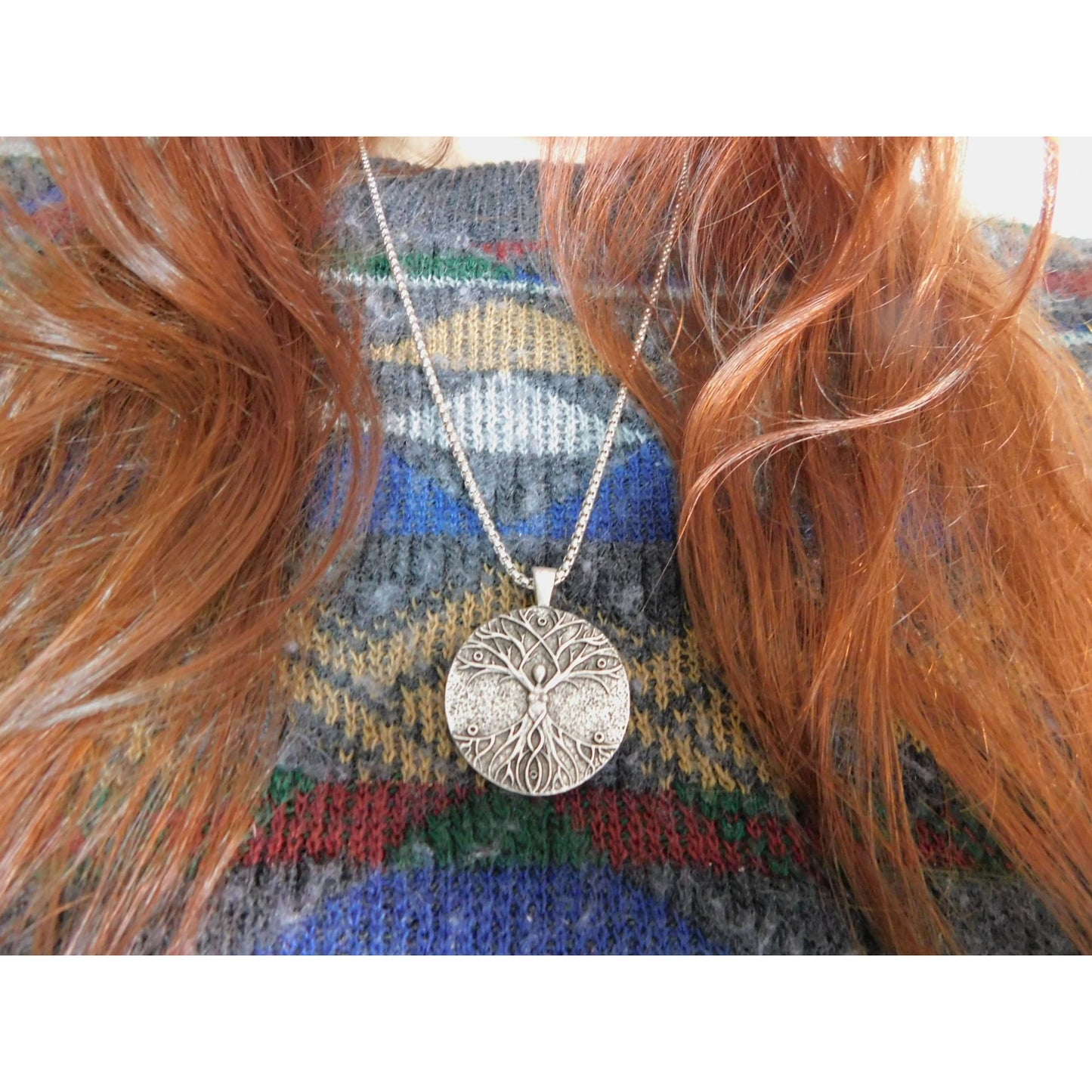 Celtic Tree of Life Pendant Necklace Sacred Symbol Spiritual Amulet