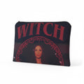 The Witch Black Cosmetic Bag Love Travel Makeup Zipper Pouch Witchy Halloween