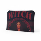 The Witch Black Cosmetic Bag Love Travel Makeup Zipper Pouch Witchy Halloween