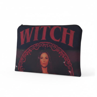 The Witch Black Cosmetic Bag Love Travel Makeup Zipper Pouch Witchy Halloween