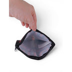 The Witch Black Cosmetic Bag Love Travel Makeup Zipper Pouch Witchy Halloween