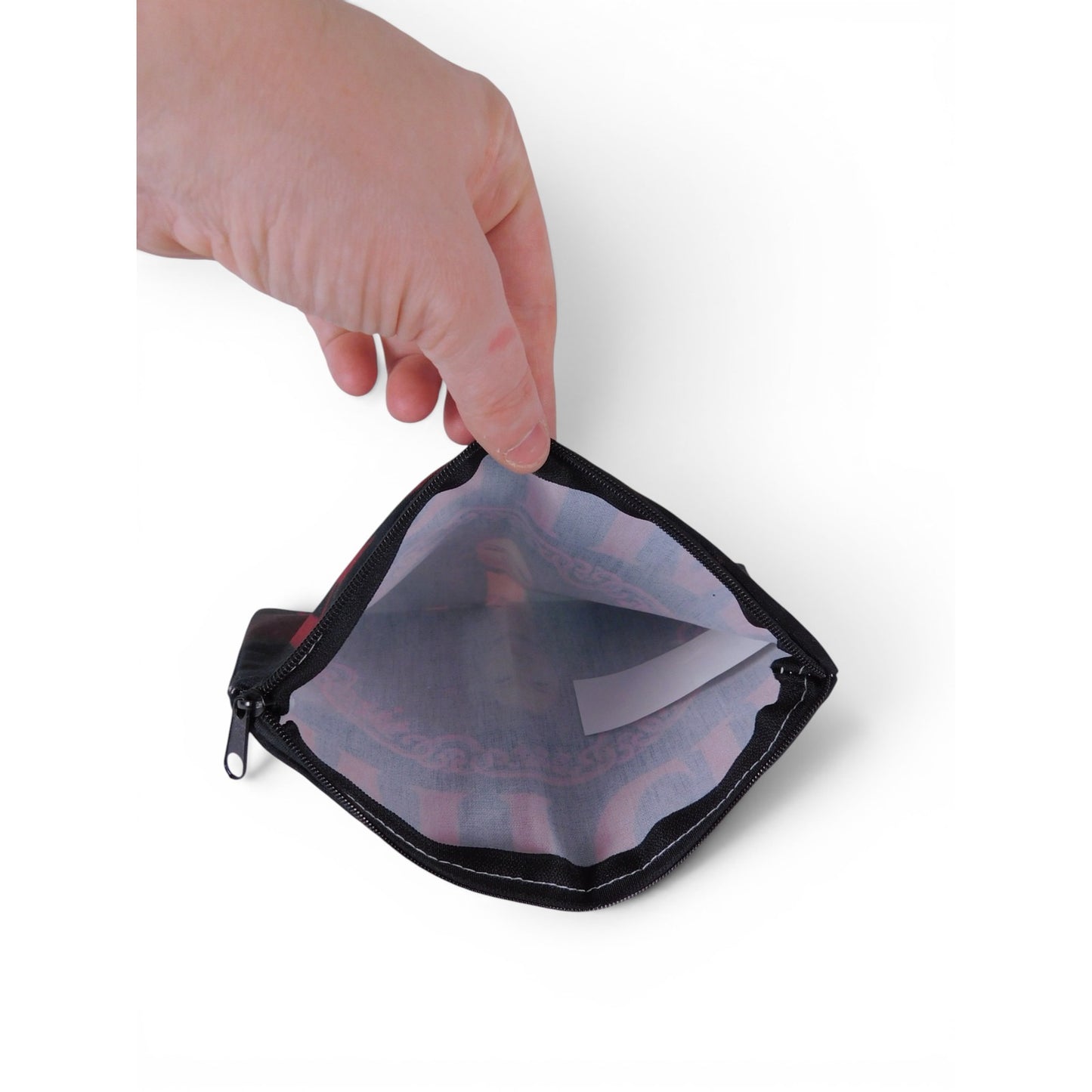The Witch Black Cosmetic Bag Love Travel Makeup Zipper Pouch Witchy Halloween