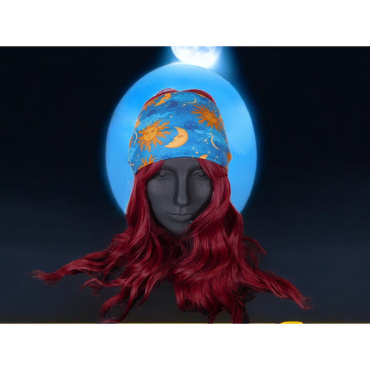 Sun and Moon Celestial Headband Boho Festival Hippie Aesthetic