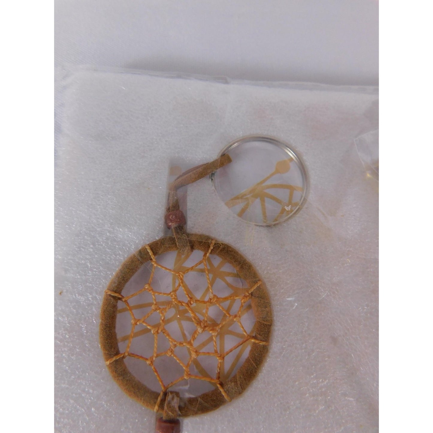 Dreamcatcher Keychain & Pen Set St Joseph's Indian School Multi Color Feather