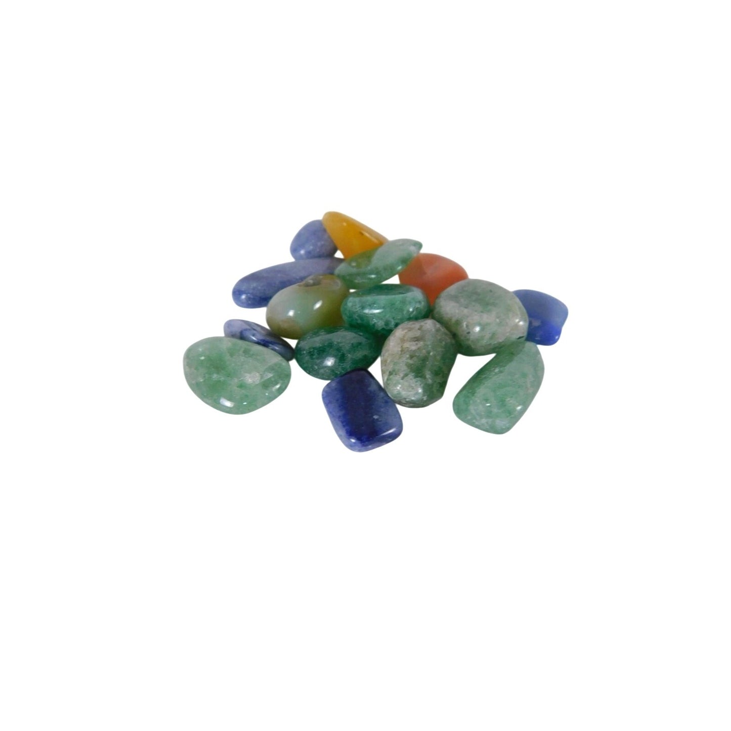 Mixed Tumbled Crystal Stone Lot 1.1 Oz Polished Mini Stones Altar Decor Craft Bowl Fill