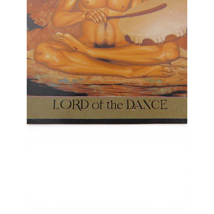 Vintage Lord Of The Dance Mythological Male Figure Fantasy Art Print 5x7