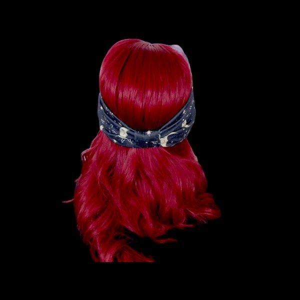 Moon & Sun Celestial Headband - Dark Witchy Boho Stretch - New