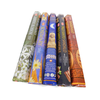 Witches’ Quest Lunar Magic Incense Pack - 5 Moon Scents 100 Sticks - New