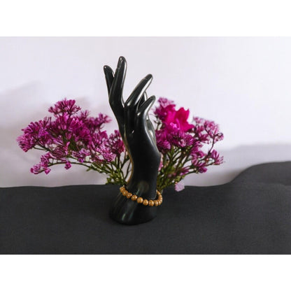 Christian Prayer Beads Bracelet 8mm Wood Cross - New - Witchcore Christian