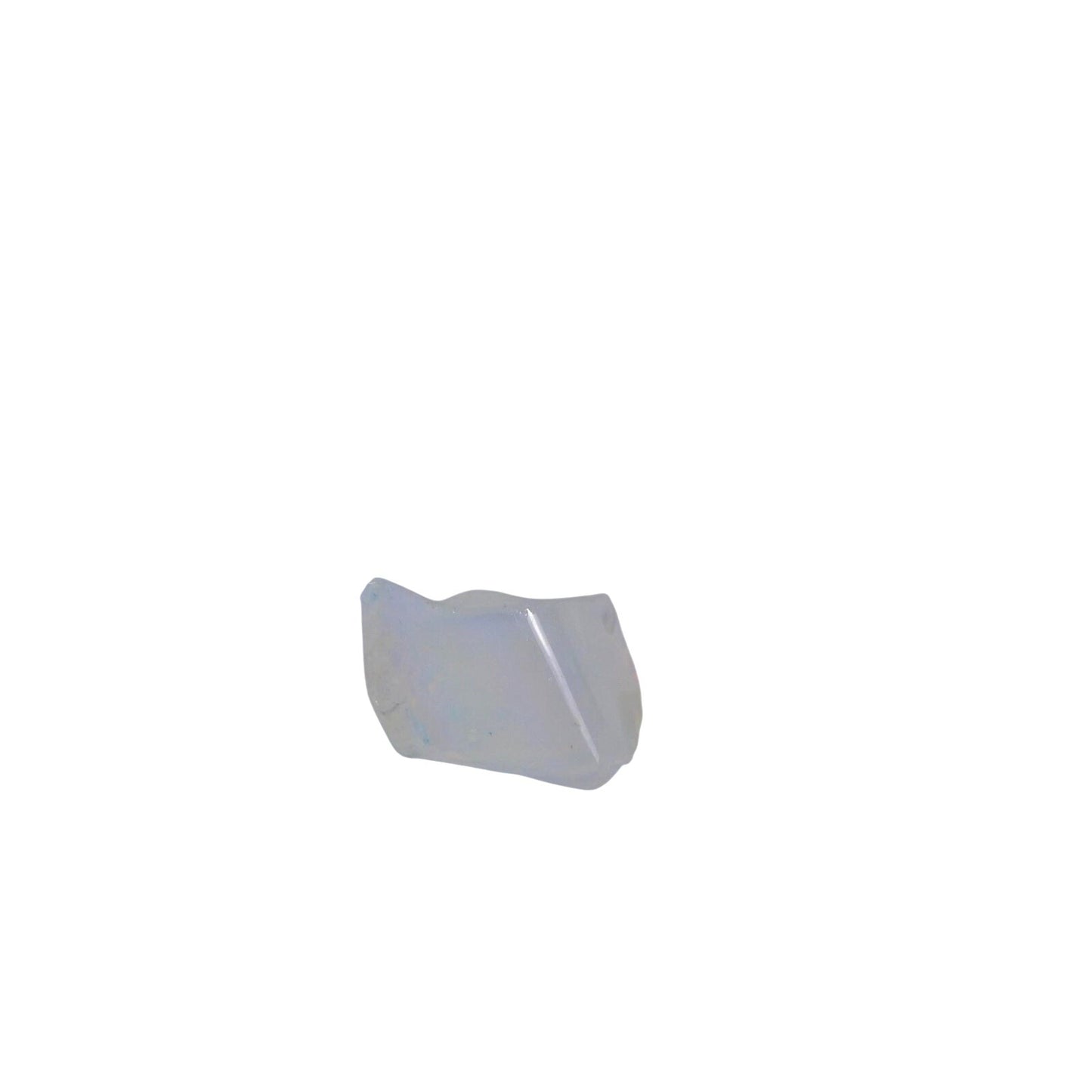 Opalite Rough Stone Blue Glow Glass Crystal Raw Healing Stone
