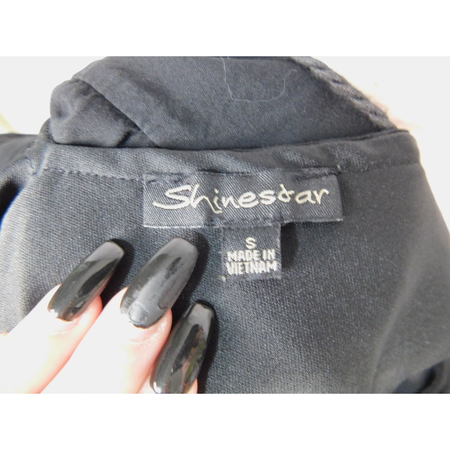 Shinestar Sleeveless Maxi Dress S Black