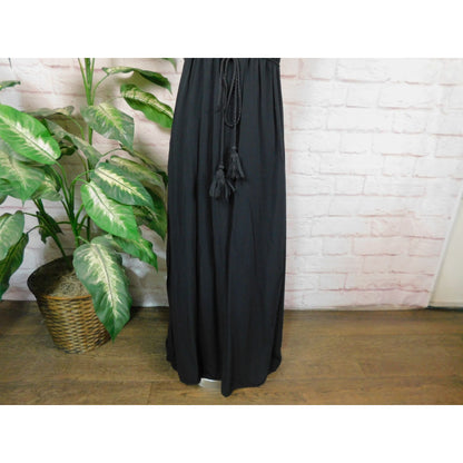 Shinestar Sleeveless Maxi Dress S Black