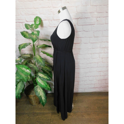 Shinestar Sleeveless Maxi Dress S Black
