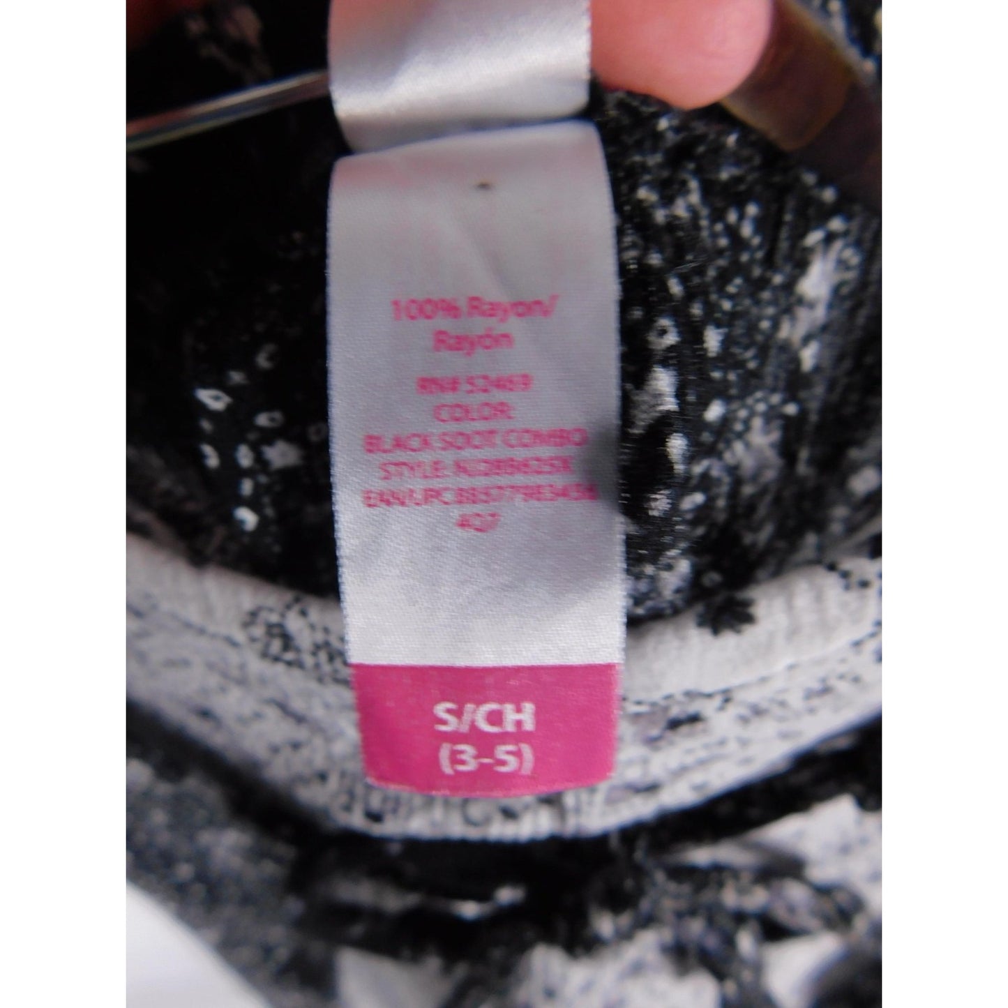 No Boundaries Small Black Paisley Palazzo Pants Boho Witch