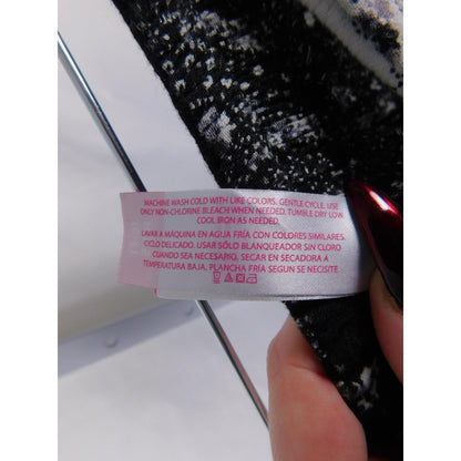 No Boundaries Small Black Paisley Palazzo Pants Boho Witch