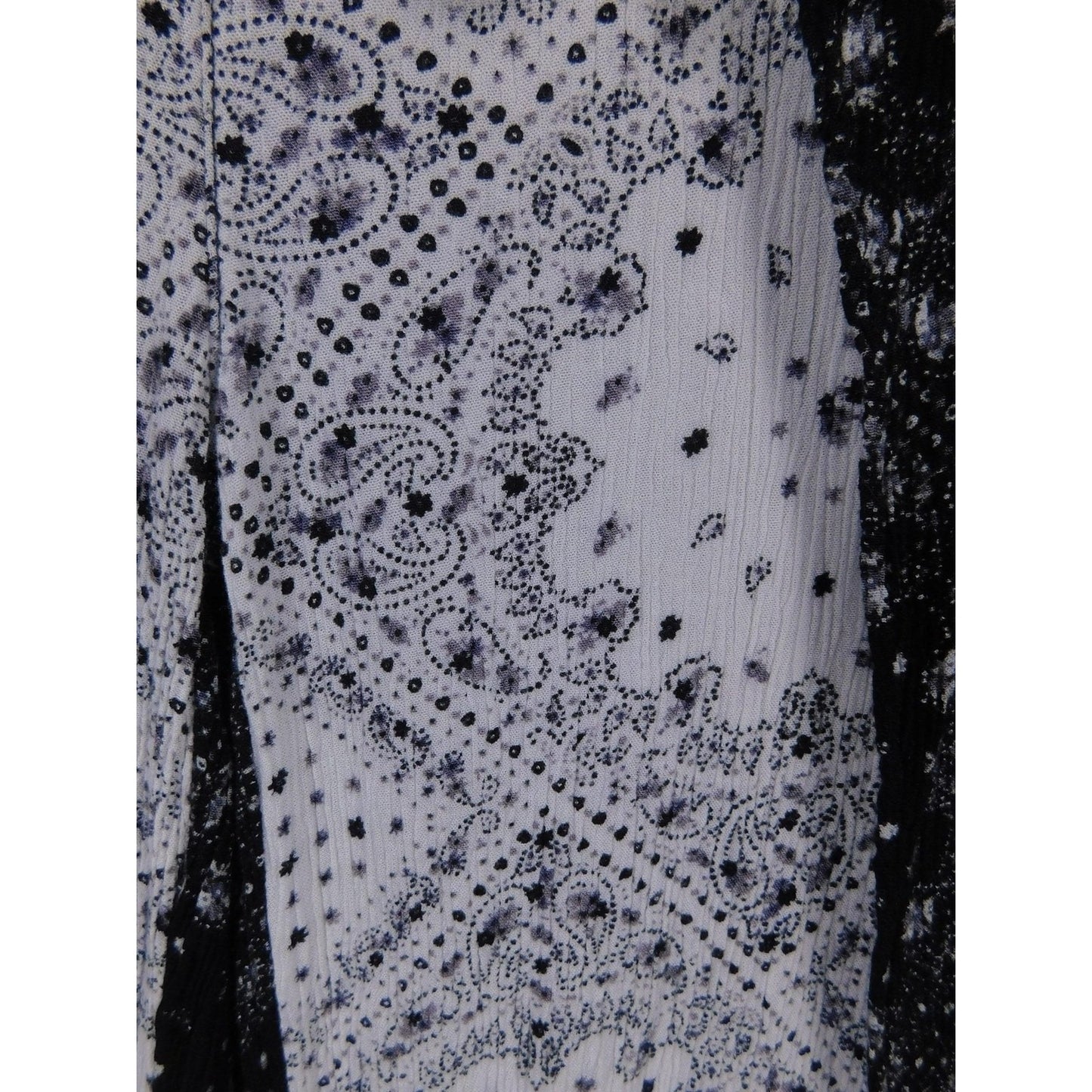 No Boundaries Small Black Paisley Palazzo Pants Boho Witch