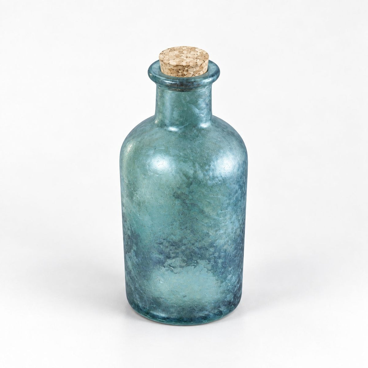 Clear Glass Apothecary Bottle with Cork Stopper – 6 Inch