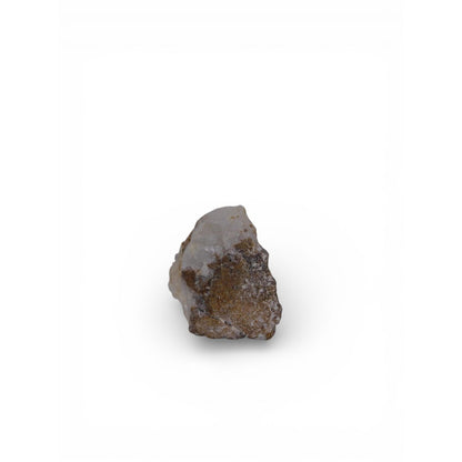 Small Raw Milky Quartz Crystal Chunk Iron Stained Witch Altar Decor Stone