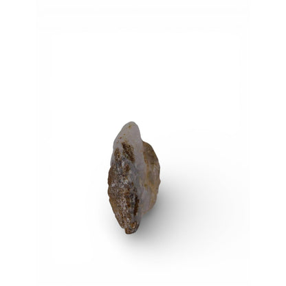 Small Raw Milky Quartz Crystal Chunk Iron Stained Witch Altar Decor Stone
