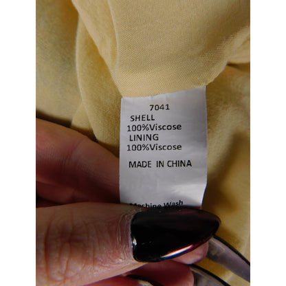 PRETTYGARDEN Floral Boho Midi Dress L - Button Front Tiered - Excellent