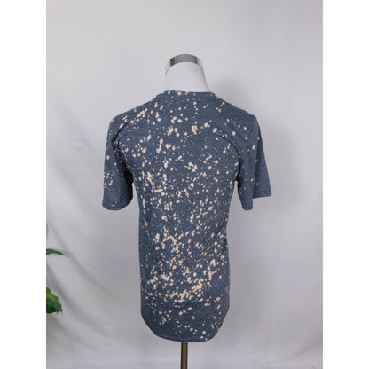 Resting Witch Face Tee – Bleach Dye Gildan Cotton – Size S – Excellent Condition