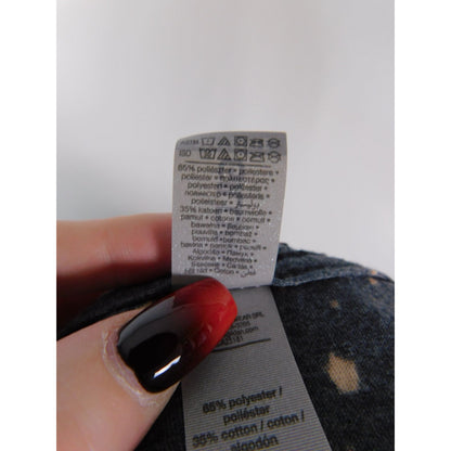 Resting Witch Face Tee – Bleach Dye Gildan Cotton – Size S – Excellent Condition