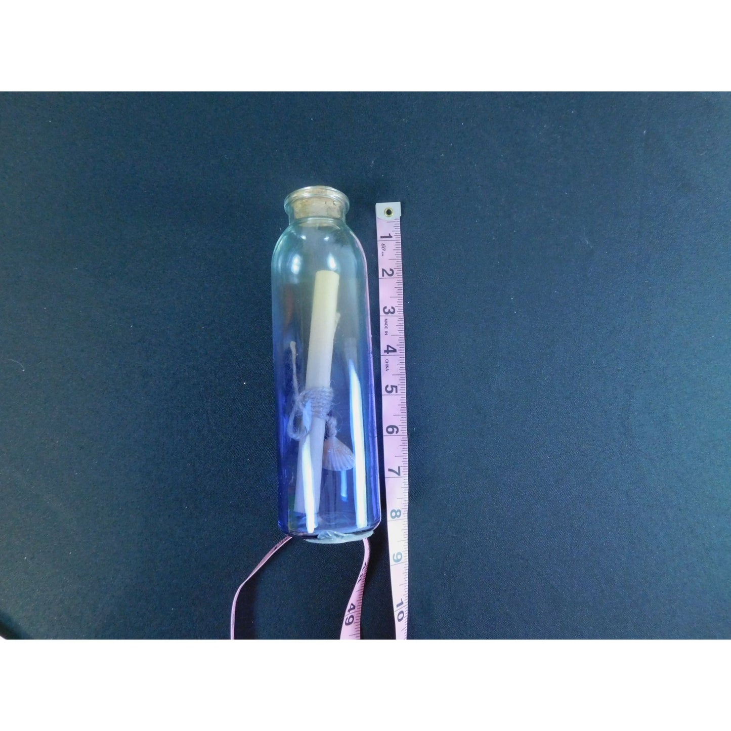 Message in A Bottle Gift Decor- Romantic Real Paper Inside to Write a Note