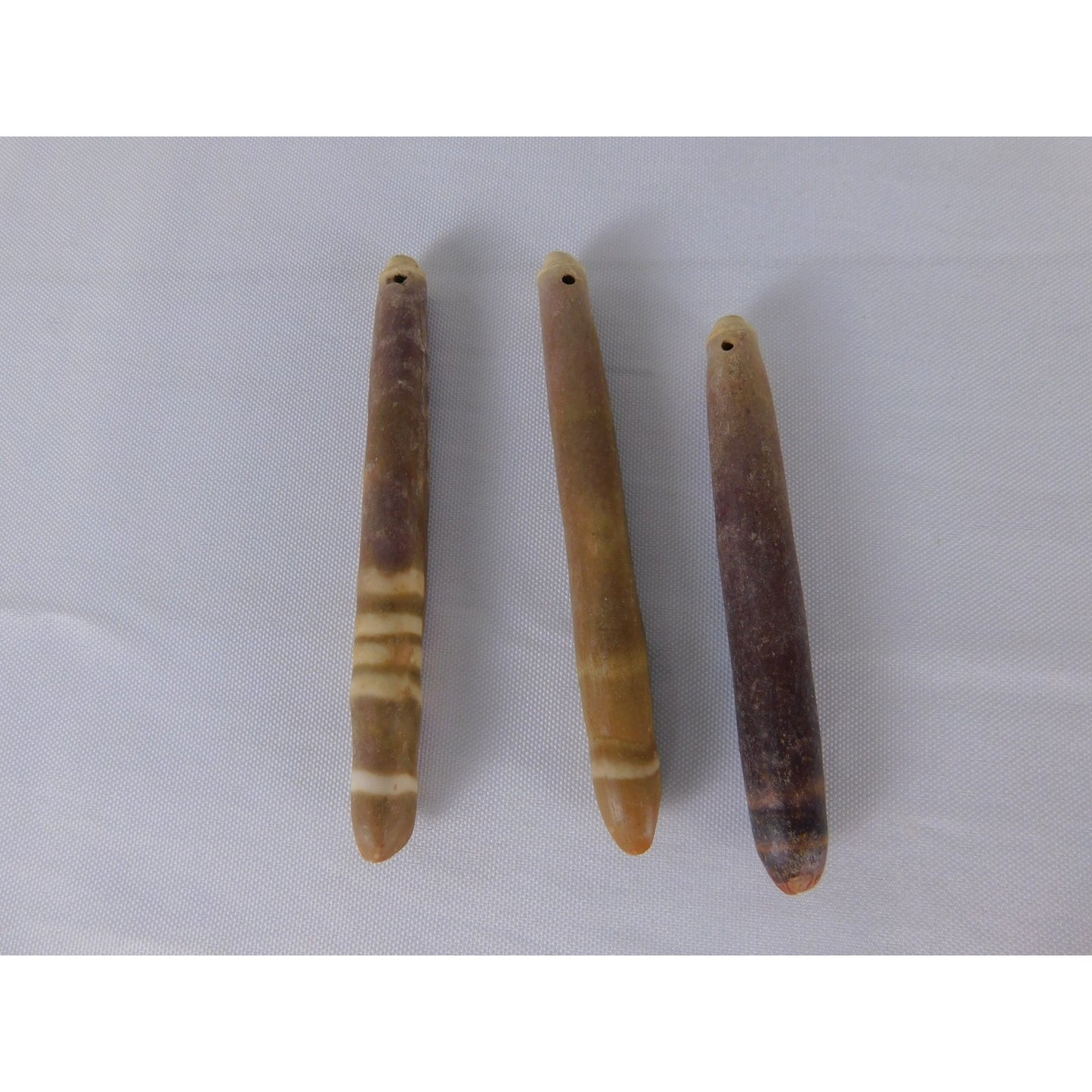 Stone Tube Beads Set 6mm Multicolor Long Stick Pendant Jewelry Making 9pcs