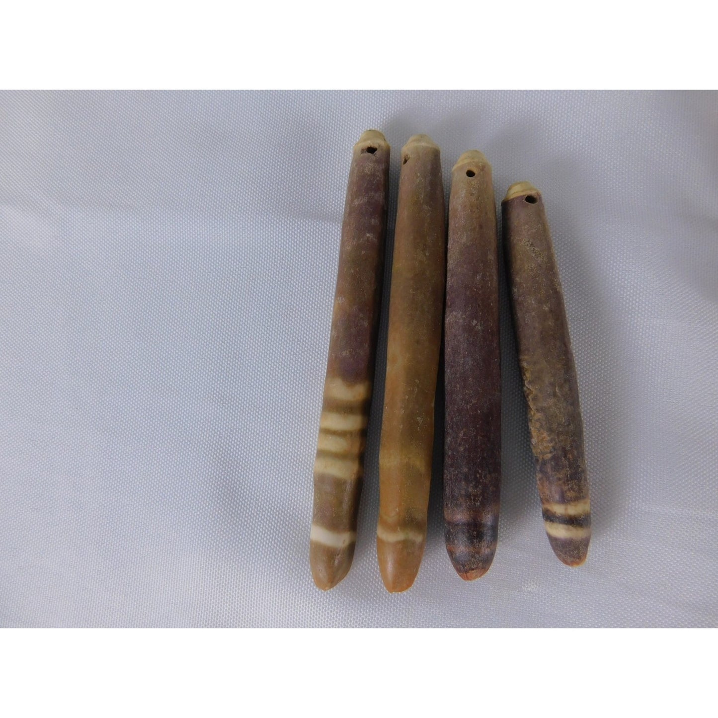 Stone Tube Beads Set 6mm Multicolor Long Stick Pendant Jewelry Making 9pcs