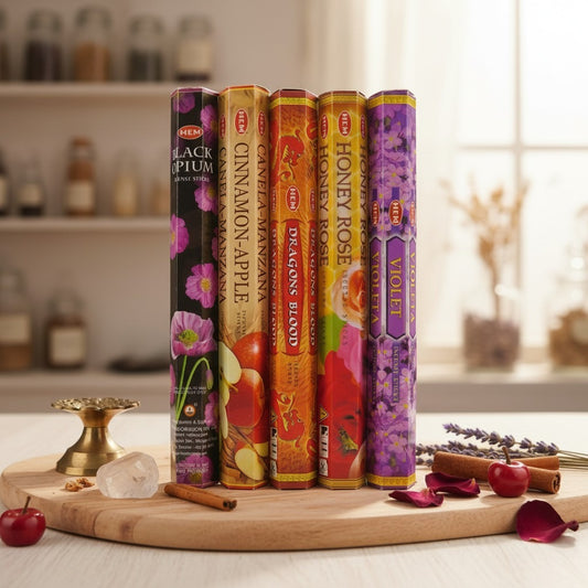 HEM Incense Variety Pack 100 Sticks Pocket’s Picks Witches Quest Favorites