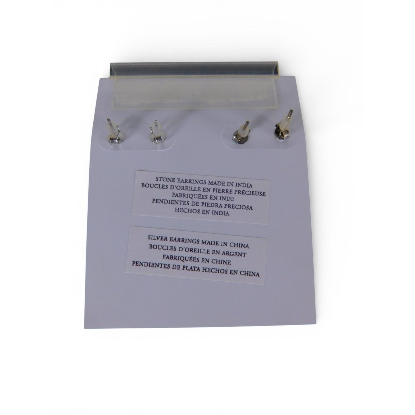 Luna Norte Sterling Silver Garnet Stud Earrings Set