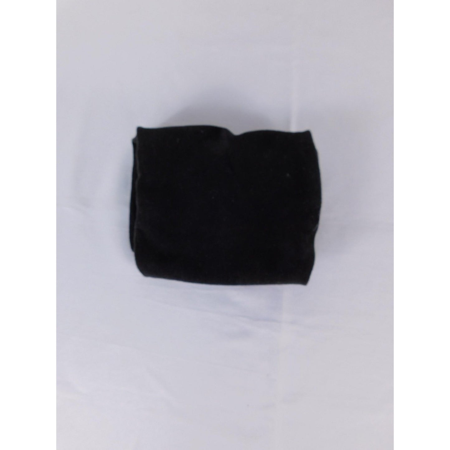Handmade Black Velvet Pouch Bag Red Lining Celtic Knot Patch Vtg