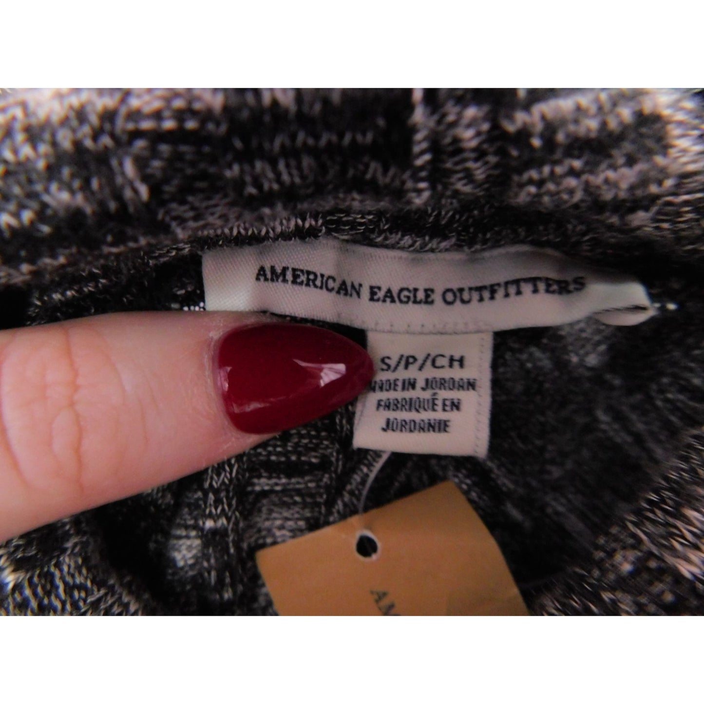 AEO Gray Mock Neck Cutout Back Dress S NWT Gothic Chic