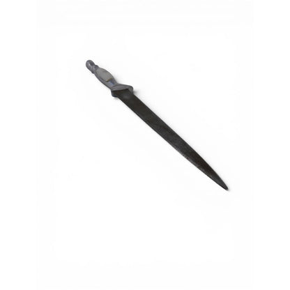 Vintage Gray Stiletto Dagger Carbon Steel Single Edge Knife Collectible