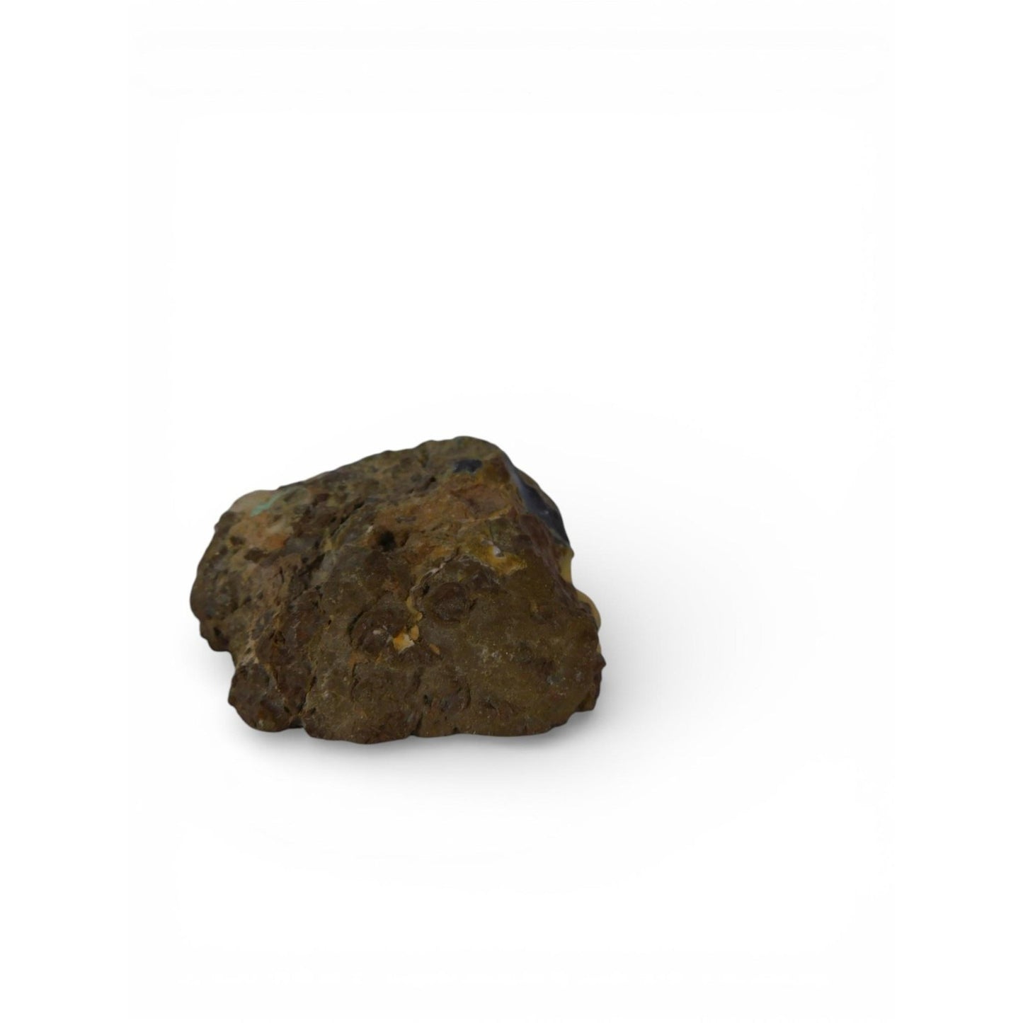 Oregon Agate Thunderegg Polished Specimen - Blue Chalcedony Geode 5.1oz