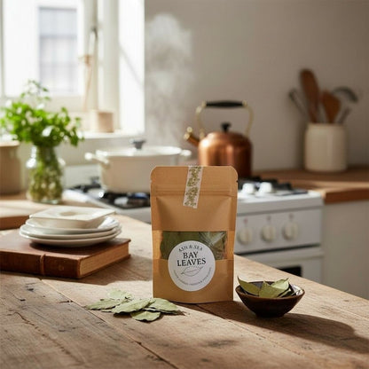 Ash & Sea Bay Leaves Witch Chosen Wisdom Protection Ritual Herb Spellwork Magick