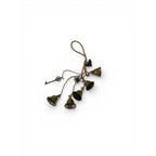 Hanging Brass Door Bells Sun Moon Key Moth Boho Witchy Home Decor