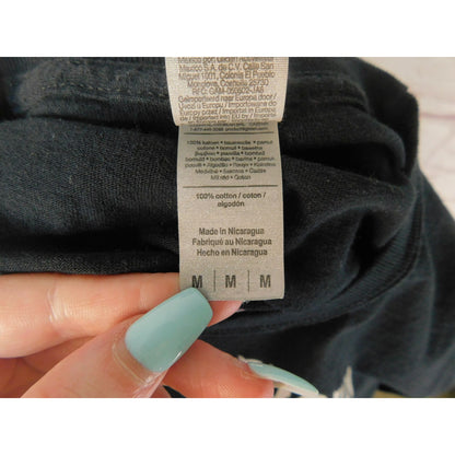 Harry Potter Borgin & Burkes Long Sleeve Shirt  Heavy Cotton Black M