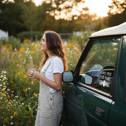 Always Trust Your Magic Vinyl Decal - 6x4 White - New