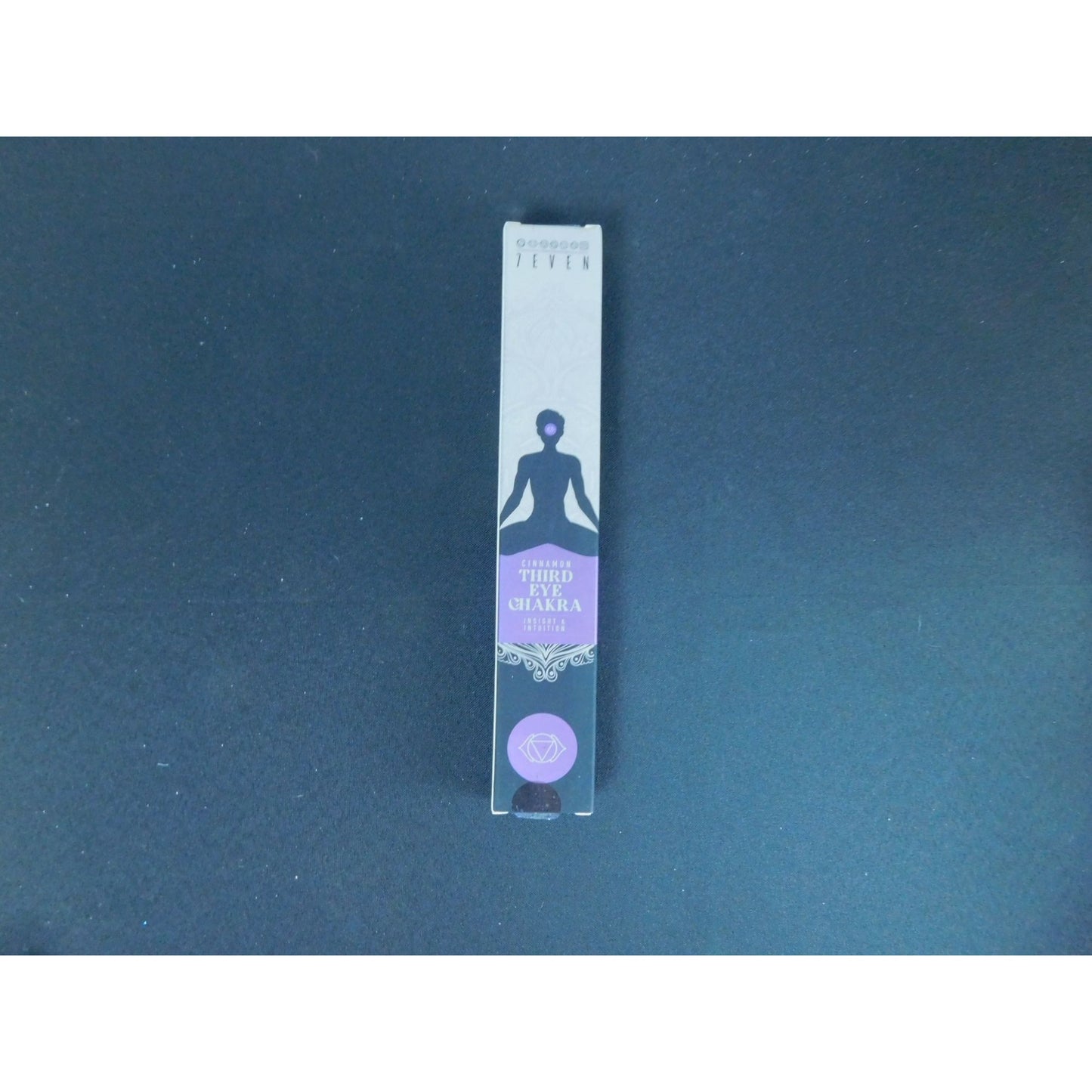 Seven Chakra Incense Set – 140 Sticks with Wood Holder – New