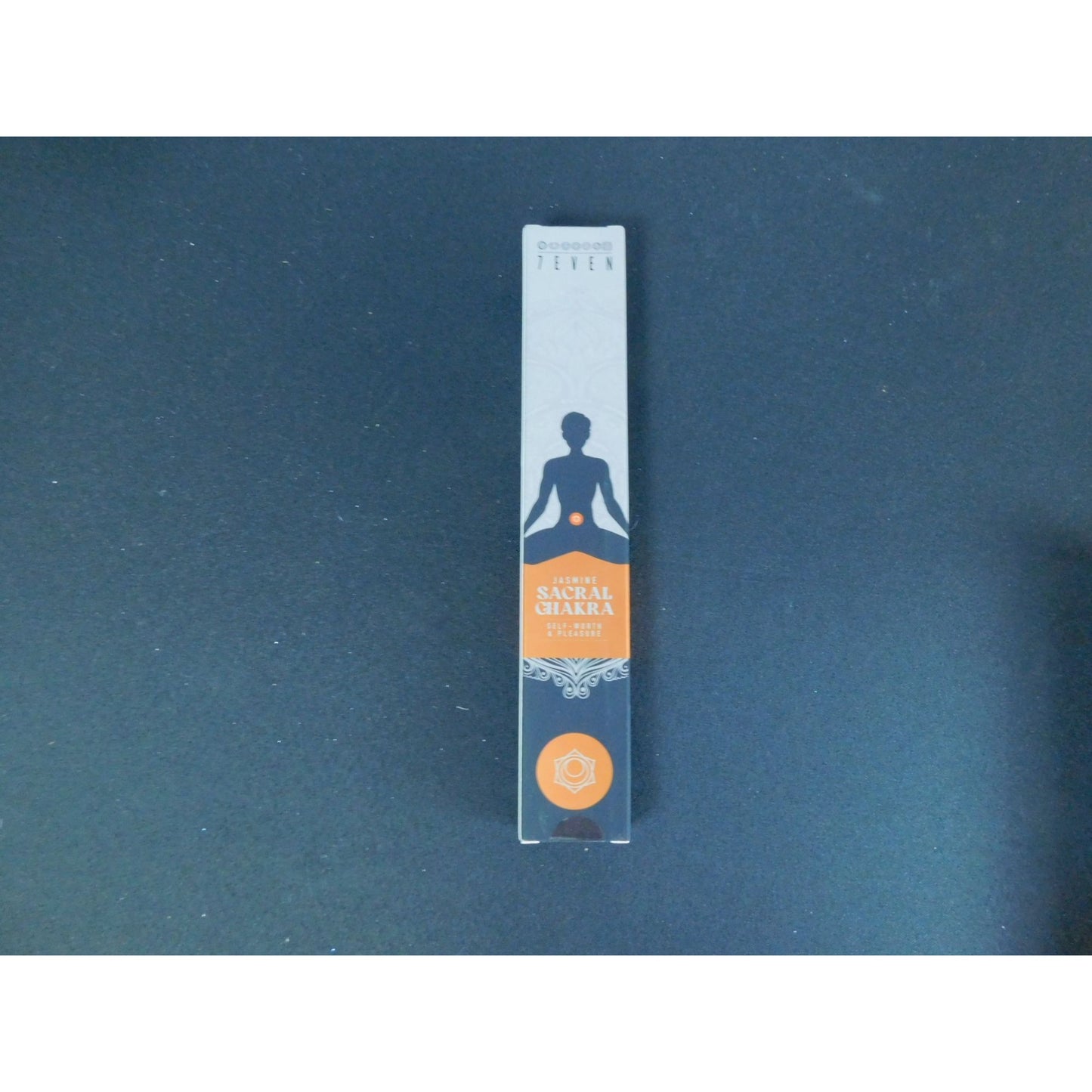 Seven Chakra Incense Set – 140 Sticks with Wood Holder – New